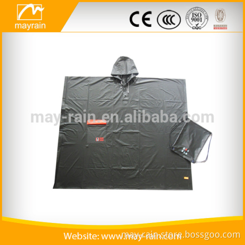 rain poncho with Logo